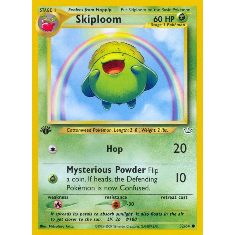Image for Skiploom (52/64) (N3) - Pokemon