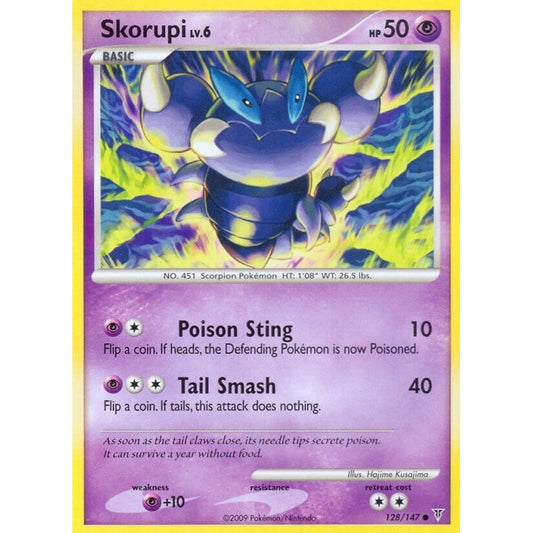 Image for Skorupi (128) (SV) - Pokemon