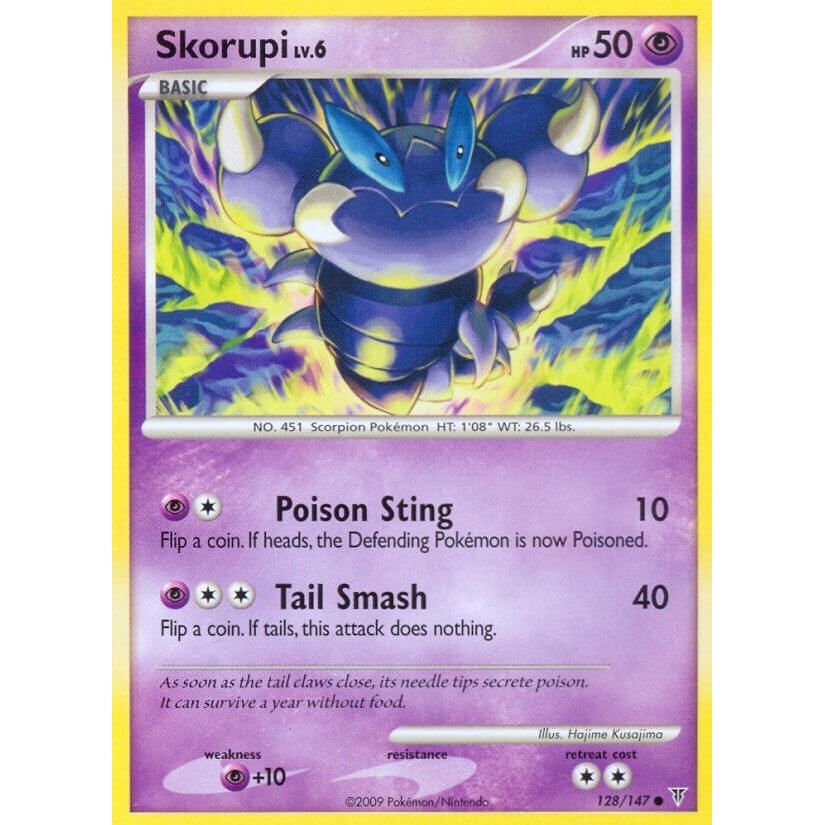 Image for Skorupi (128) (SV) - Pokemon