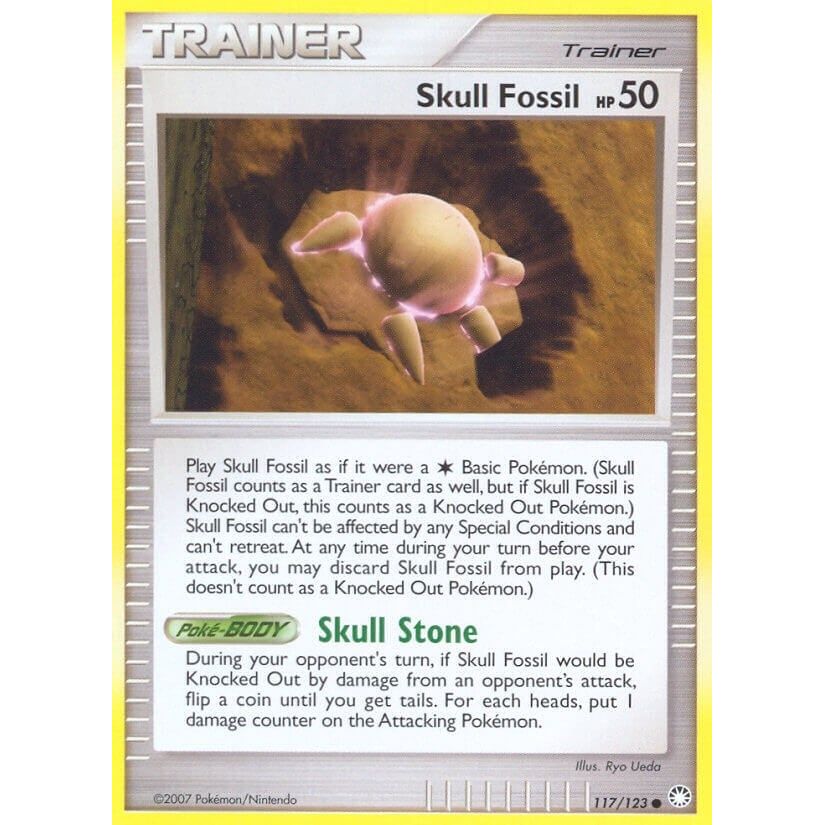 Image for Skull Fossil (117/123) (MT) - Pokemon