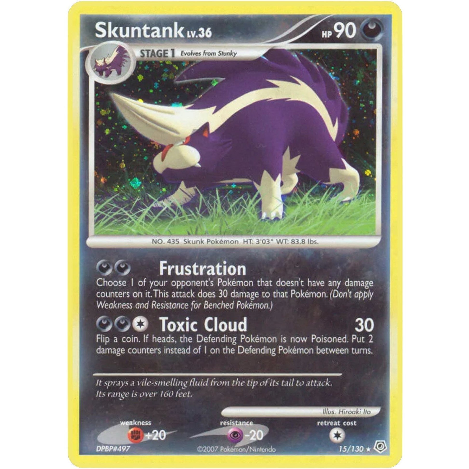 Image for Skuntank (15/130) (DP) - Pokemon