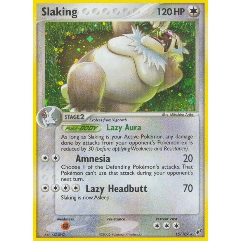 Image for Slaking (15/107) (DX) - Pokemon