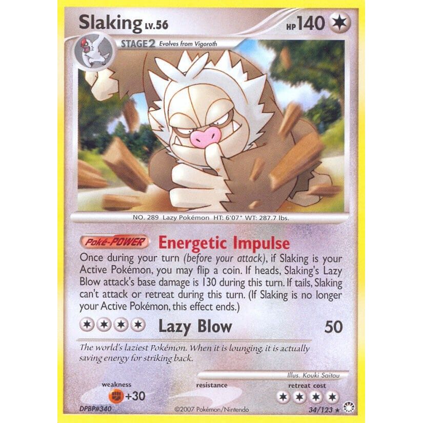 Image for Slaking (34/123) (MT) - Pokemon