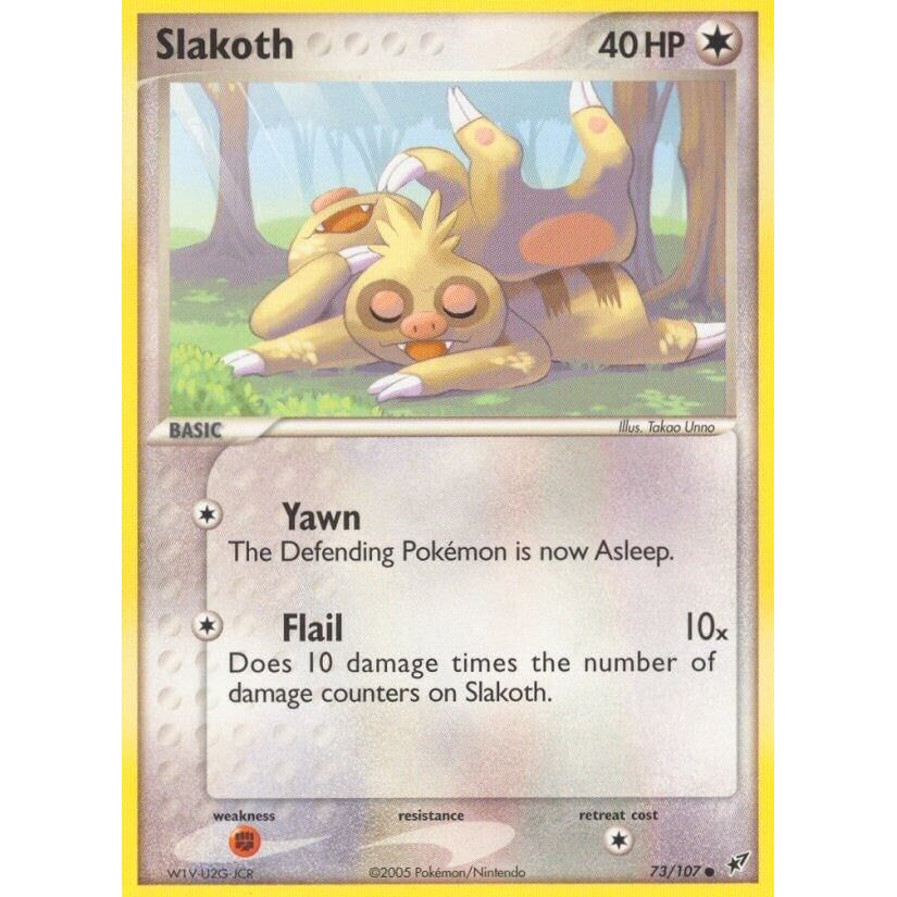 Image for Slakoth (73/107) (DX) - Pokemon