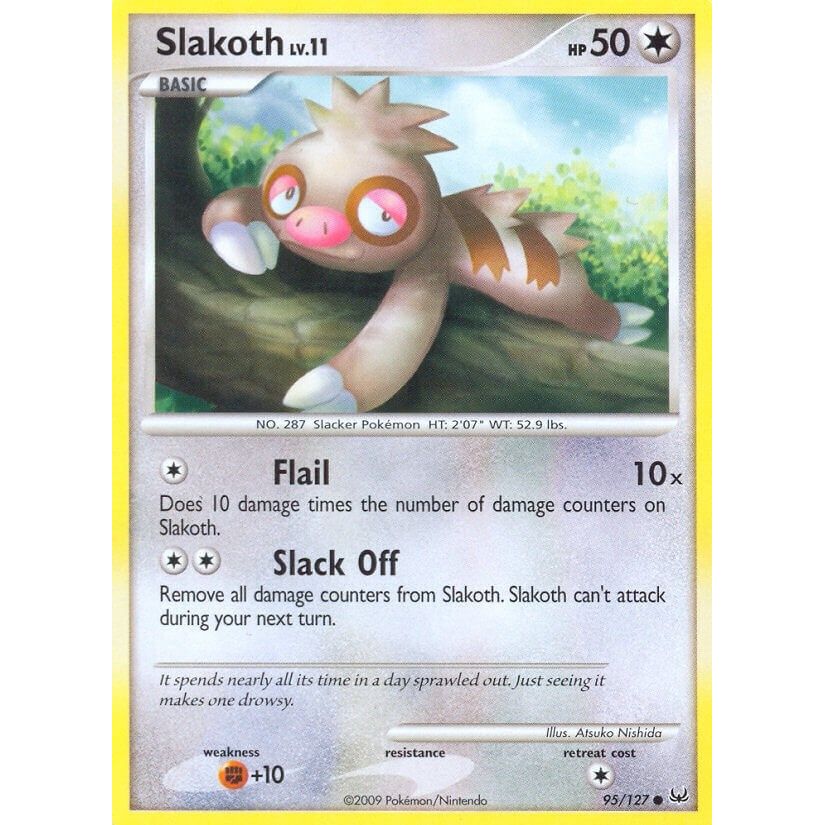 Image for Slakoth (95/127) (PL) - Pokemon