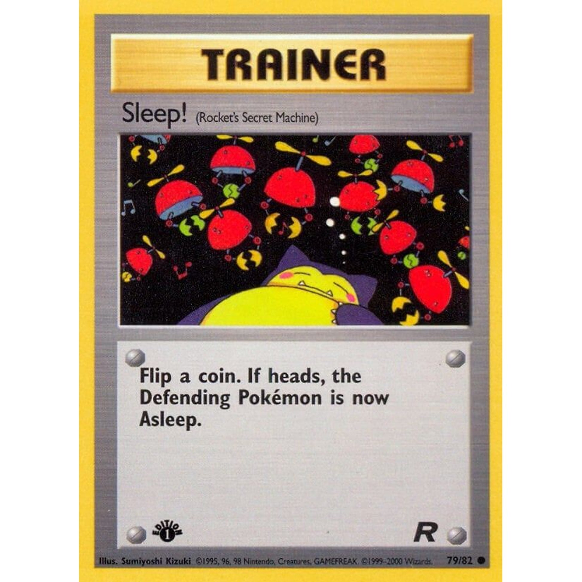 Image for Sleep! (Rocket's Secret Machine) (79/82) (TR) - Pokemon