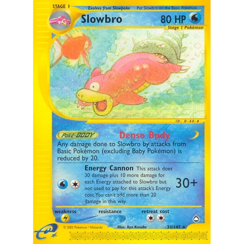 Image for Slowbro (033/147) (AQ) - Pokemon