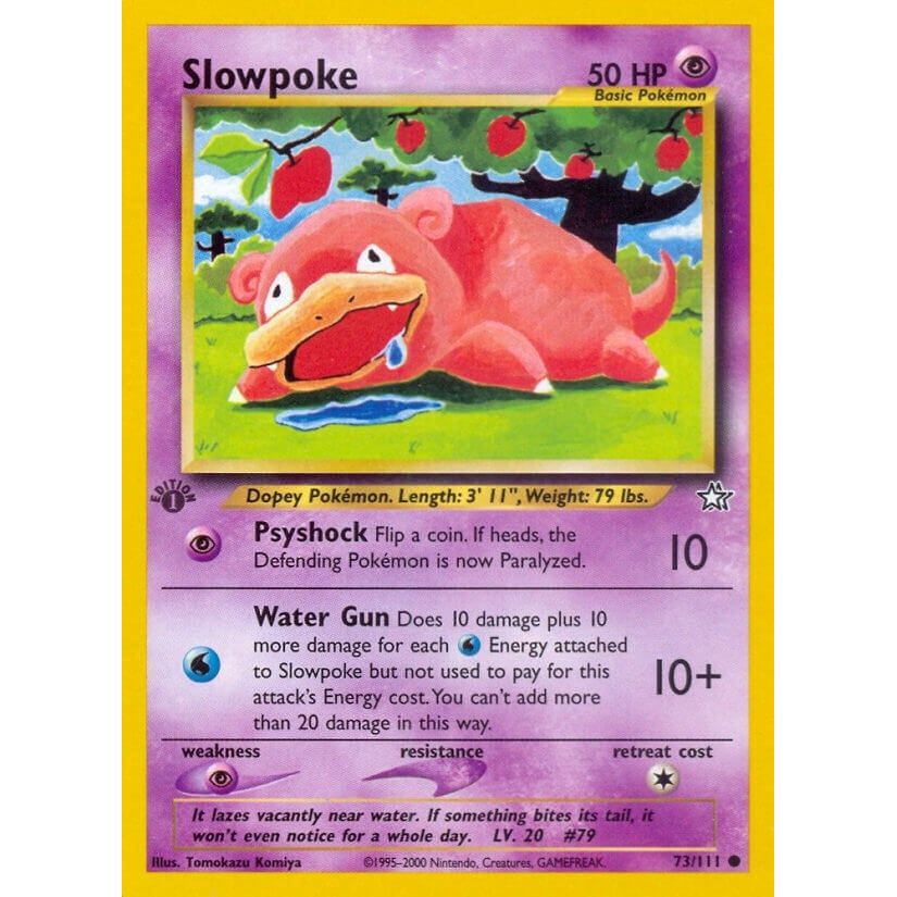 Image for Slowpoke (073/111) (N1) - Pokemon