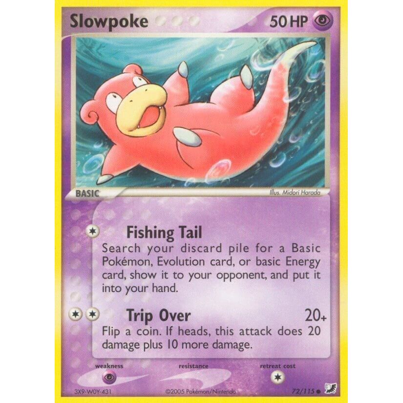 Image for Slowpoke (72/115) (UF) - Pokemon