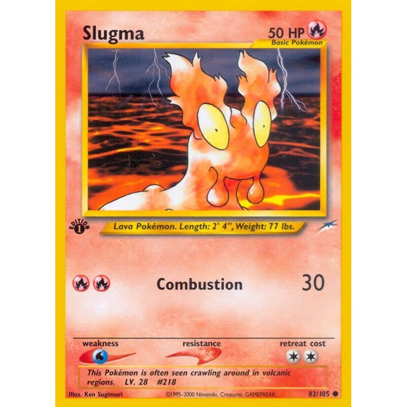 Image for Slugma (082/105) (N4) - Pokemon
