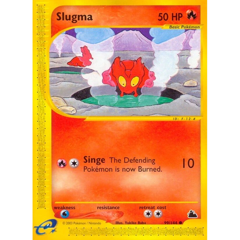 Image for Slugma (99) (099/144) (SK) - Pokemon