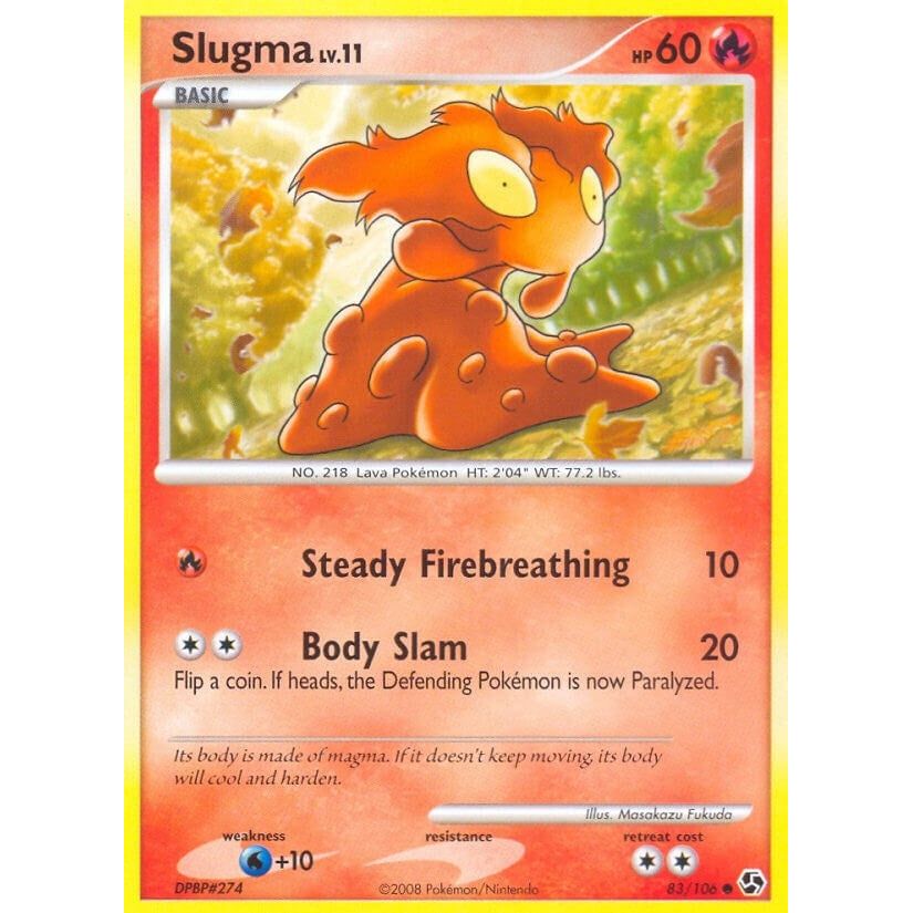 Image for Slugma (83/106) (GE) - Pokemon