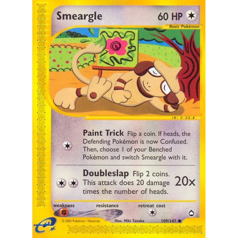 Image for Smeargle (109/147) (AQ) - Pokemon