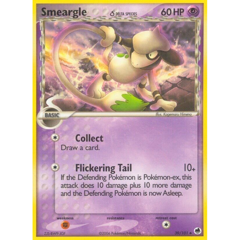 Image for Smeargle (Delta Species) (39/101) (DF) - Pokemon