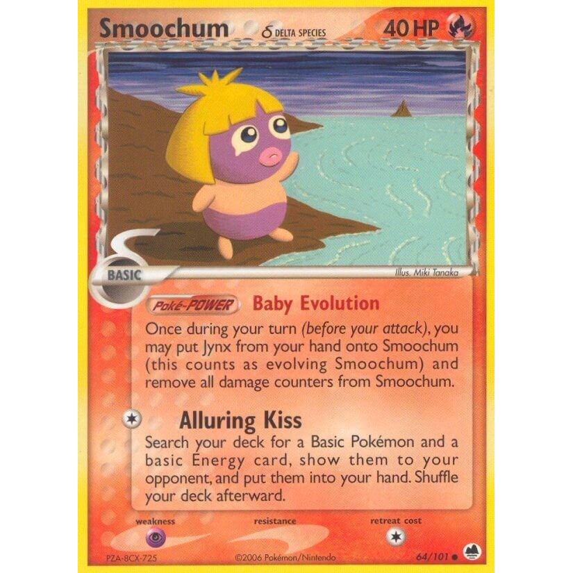 Image for Smoochum (Delta Species) (64/101) (DF) - Pokemon