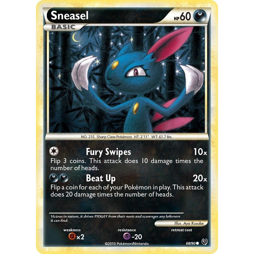 Image for Sneasel (68/90) (UD) - Pokemon