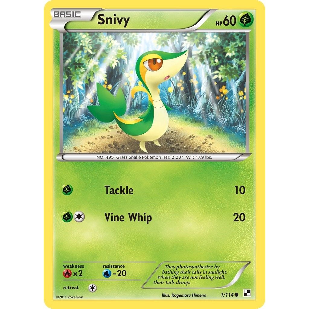 Image for Snivy (1) (1/114) (BLW) - Pokemon