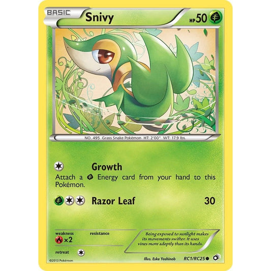 Image for Snivy (RC1/RC25) (LTR) - Pokemon