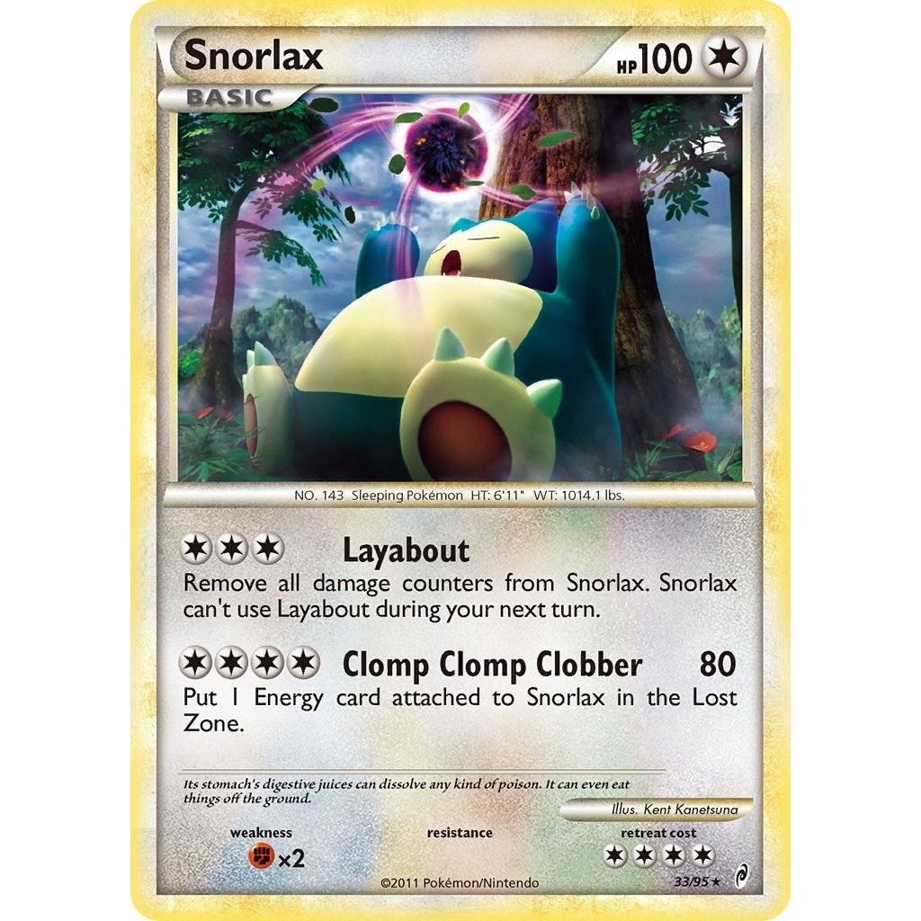 Image for Snorlax (33/95) (CL) - Pokemon