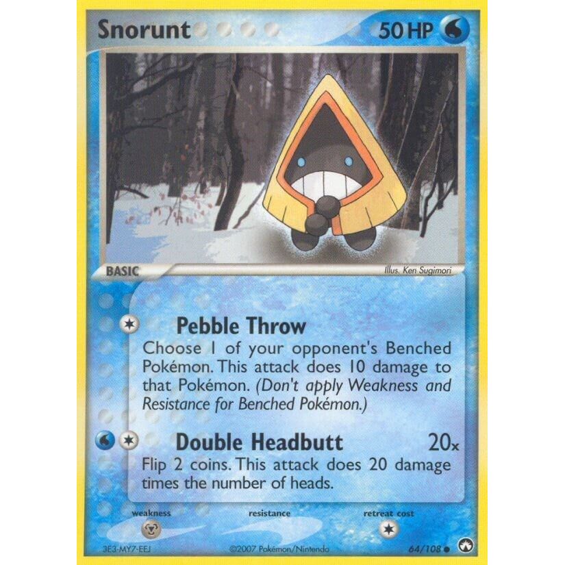 Image for Snorunt (64/108) (PK) - Pokemon