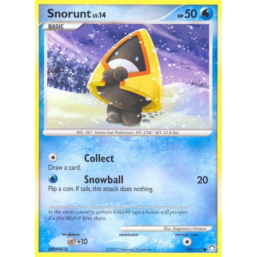 Image for Snorunt (100/123) (MT) - Pokemon