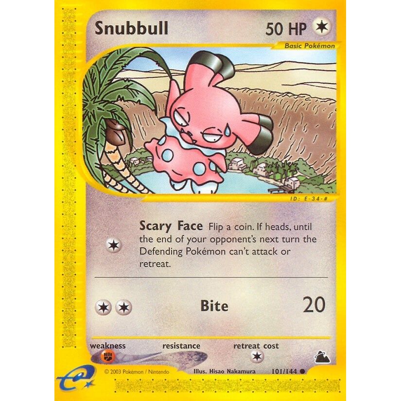Image for Snubbull (101/144) (SK) - Pokemon