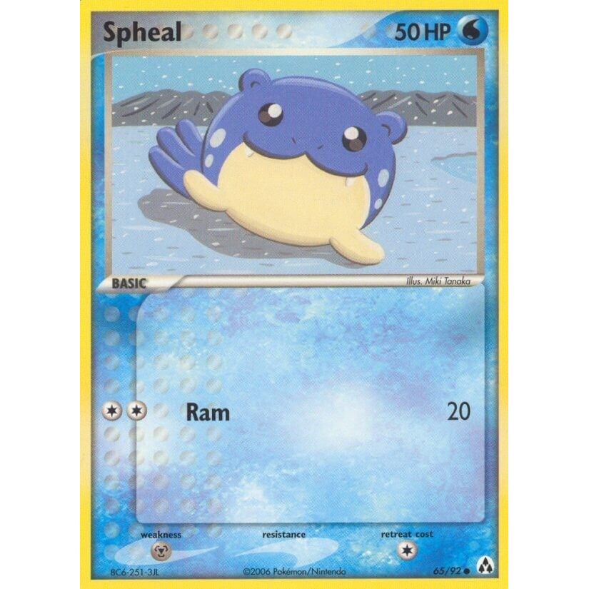 Image for Spheal (65/92) (LM) - Pokemon