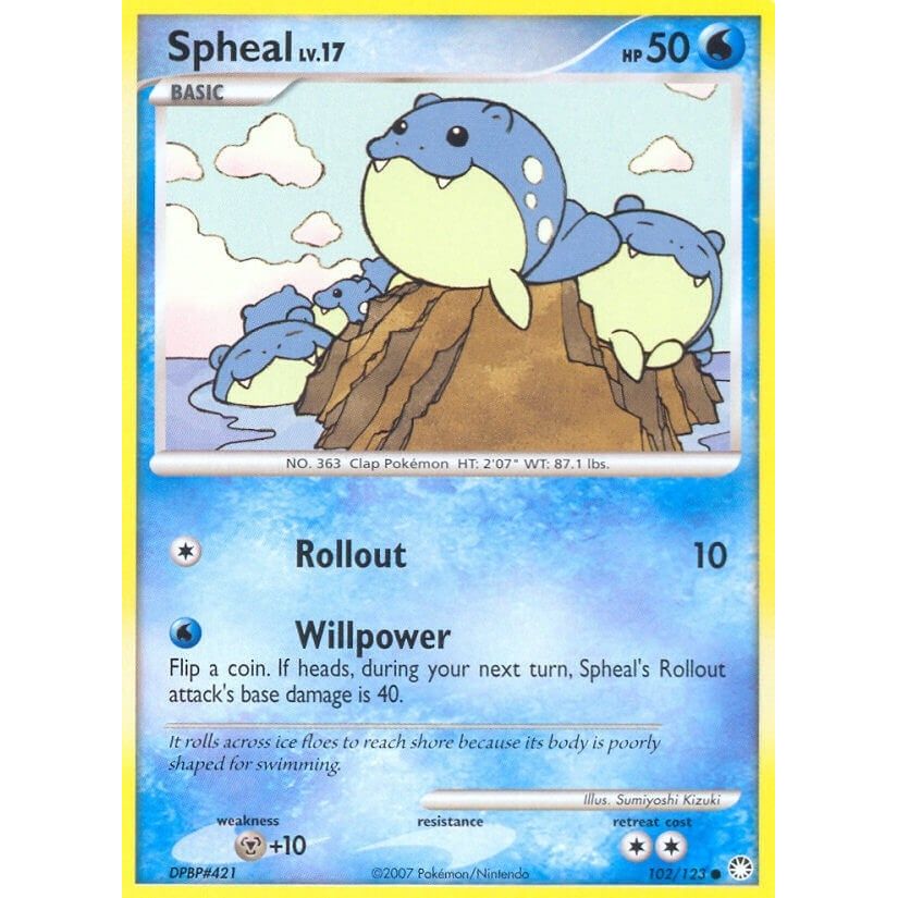 Image for Spheal (102/123) (MT) - Pokemon