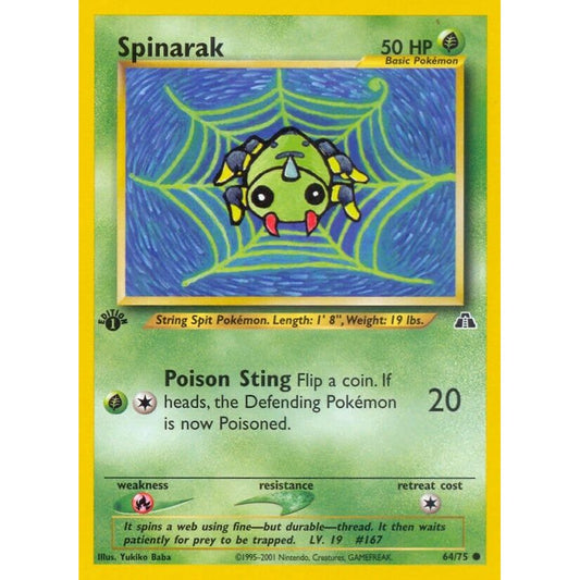 Image for Spinarak (64/75) (N2) - Pokemon