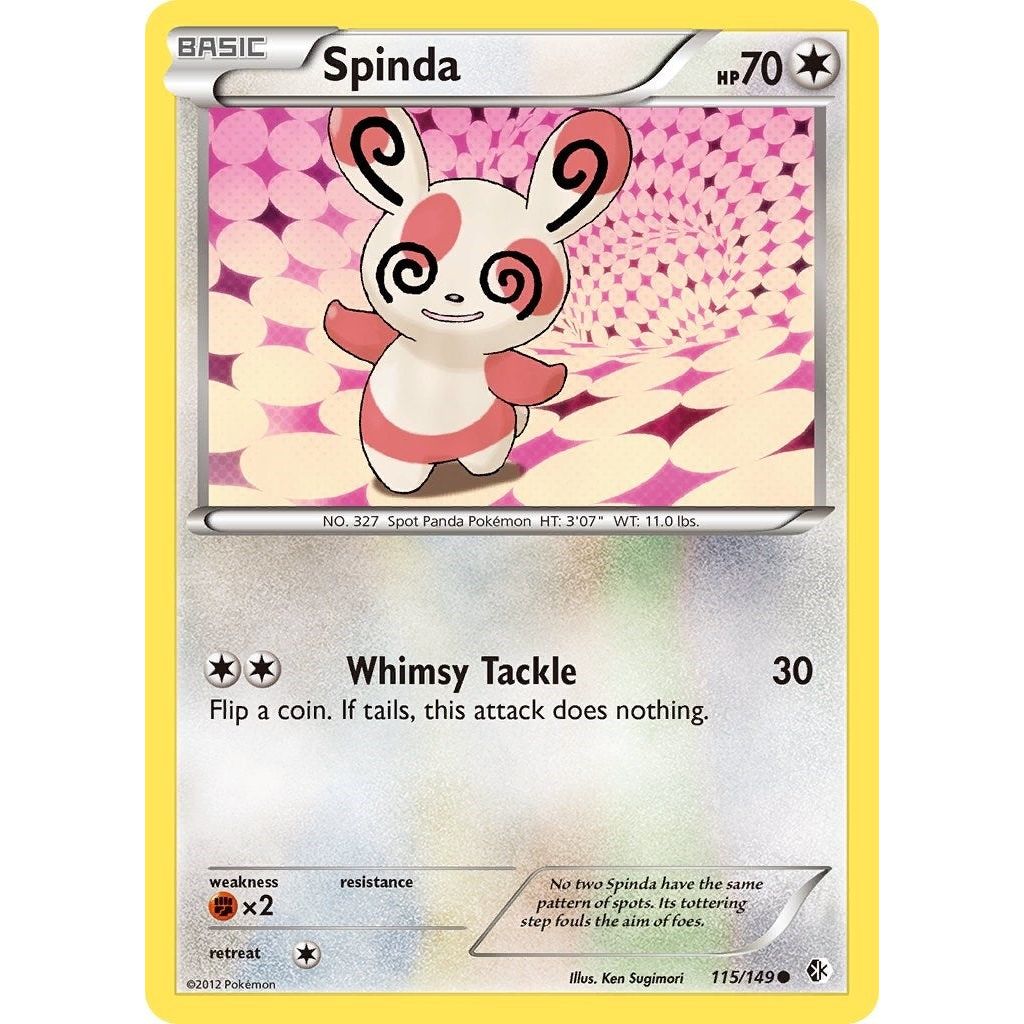 Image for Spinda (115/149) (BCR) - Pokemon