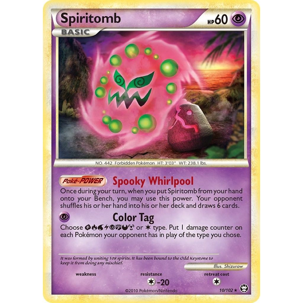 Image for Spiritomb (10/102) (TM) - Pokemon