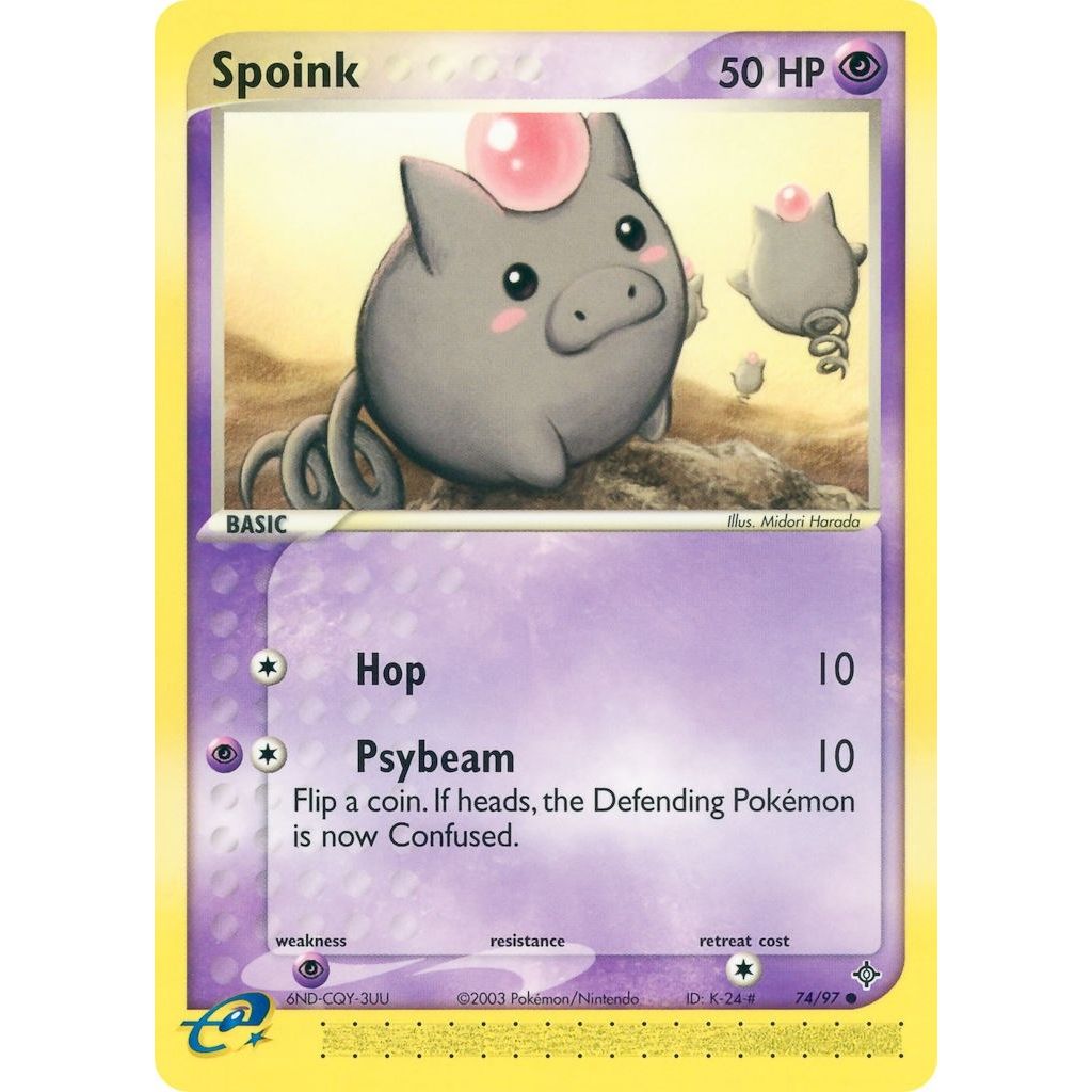 Image for Spoink (74/97) (DR) - Pokemon