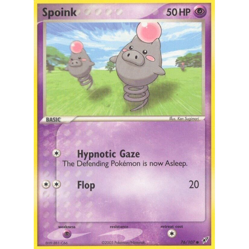 Image for Spoink (76/107) (DX) - Pokemon