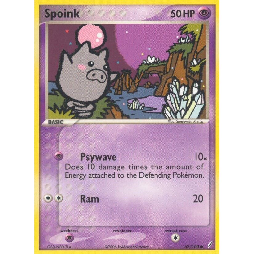 Image for Spoink (62/100) (CG) - Pokemon