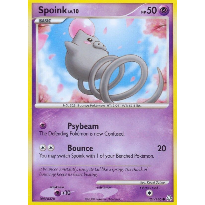 Image for Spoink (121/146) (LA) - Pokemon