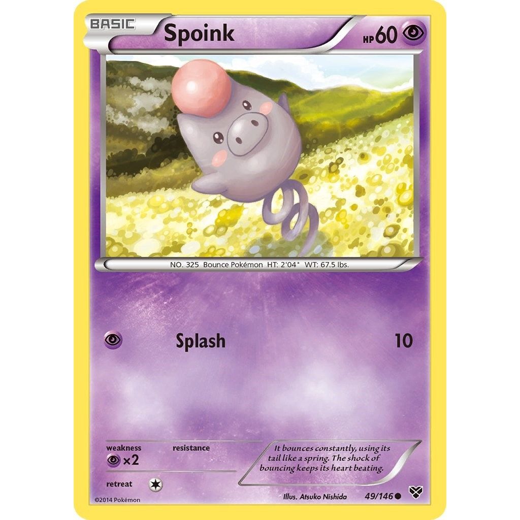Image for Spoink (49/146) (XY) - Pokemon