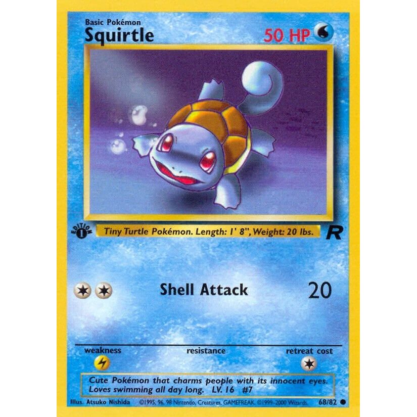 Image for Squirtle (68/82) (TR) - Pokemon