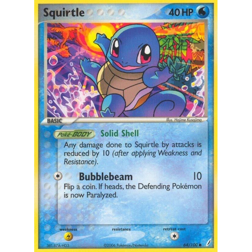 Image for Squirtle (64/100) (CG) - Pokemon