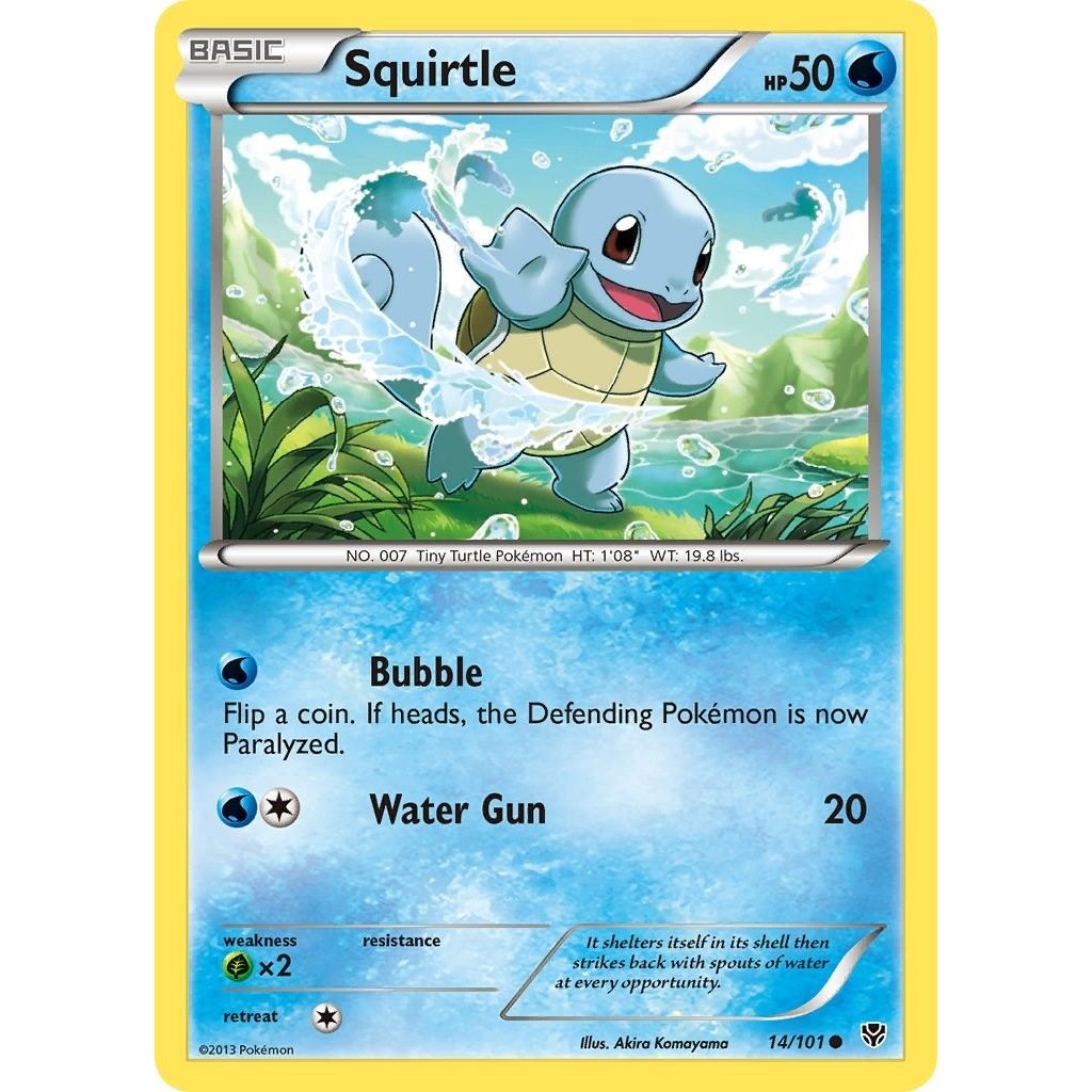 Image for Squirtle (14/101) (PLB) - Pokemon