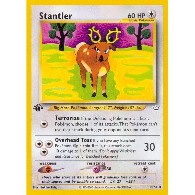 Image for Stantler (38/64) (N3) - Pokemon