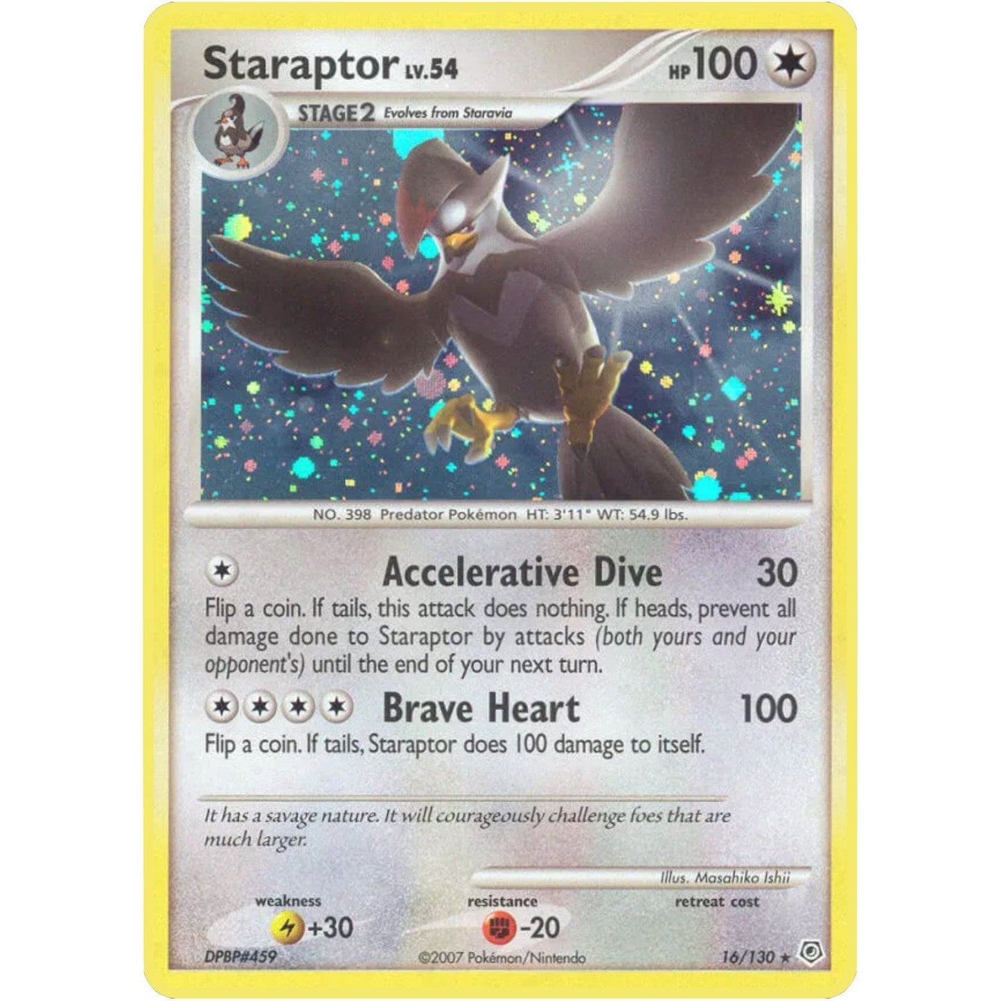 Image for Staraptor (16/130) (DP) - Pokemon