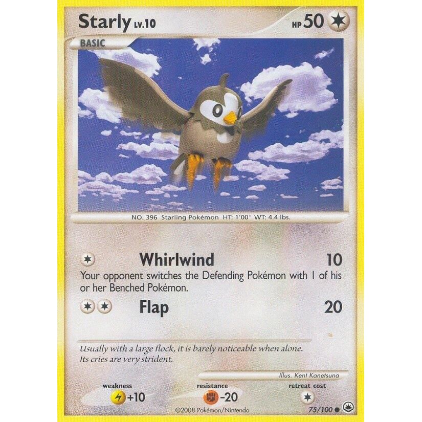 Image for Starly (75/100) (MD) - Pokemon