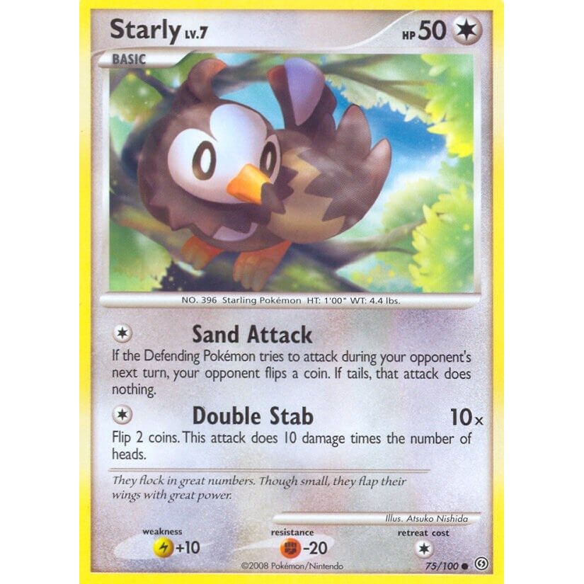 Image for Starly (75/100) (SF) - Pokemon