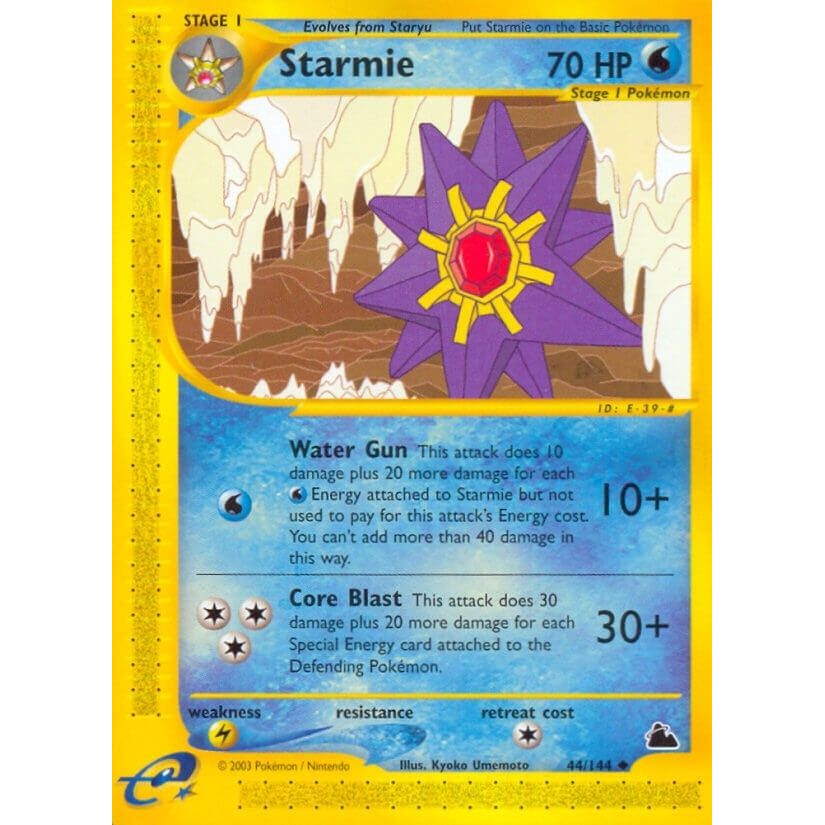 Image for Starmie (44) (044/144) (SK) - Pokemon