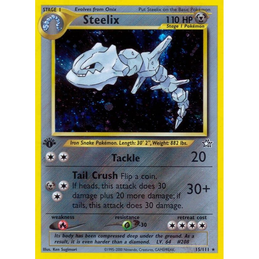 Image for Steelix (015/111) (N1) - Pokemon