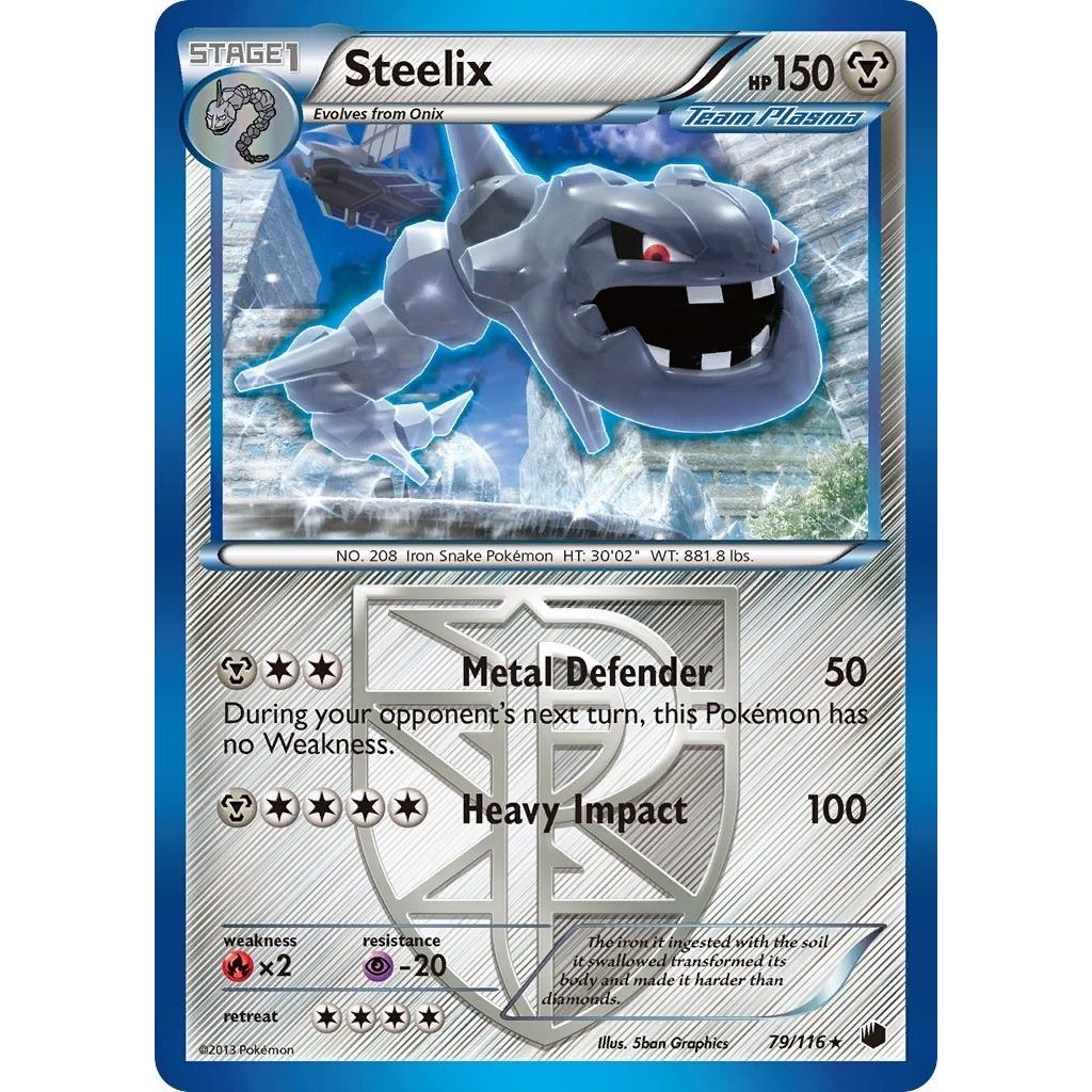 Image for Steelix (Team Plasma) (79/116) (PLF) - Pokemon