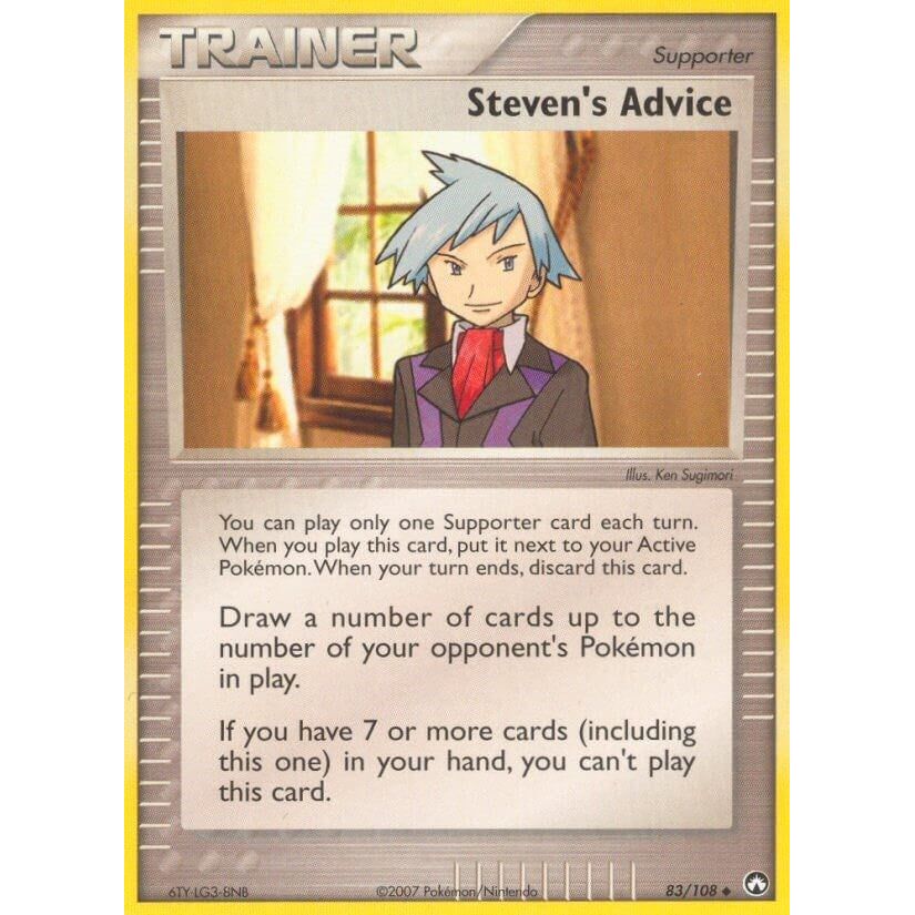 Image for Steven's Advice (83/108) (PK) - Pokemon