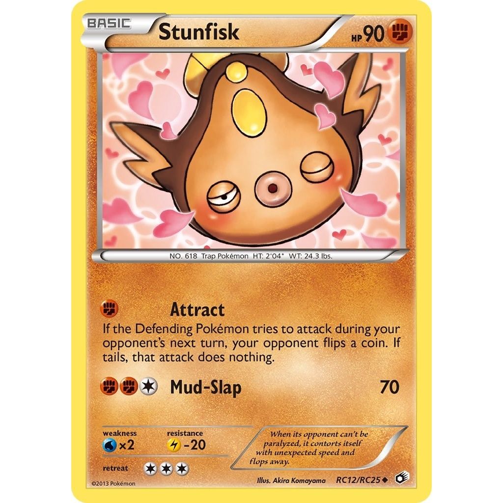Image for Stunfisk (RC12/RC25) (LTR) - Pokemon
