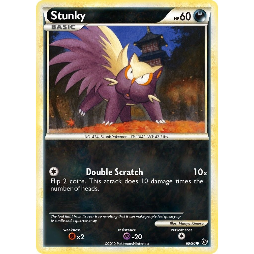 Image for Stunky (69/90) (UD) - Pokemon