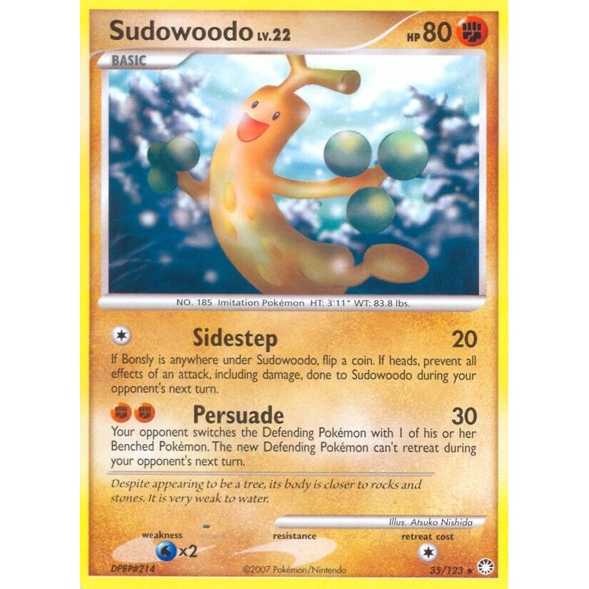 Image for Sudowoodo (35/123) (MT) - Pokemon